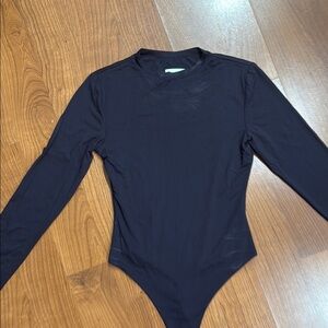 Black Long Sleeve One Piece